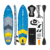 Deska SUP pompowana z siedziskiem do pływania 335 cm wiosło zestaw Rebel