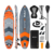 Deska SUP pompowana z siedziskiem do pływania 335 cm wiosło zestaw Rebel