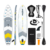 Deska SUP Rebel pompowana z siedziskiem do pływania 350 cm wiosło zestaw